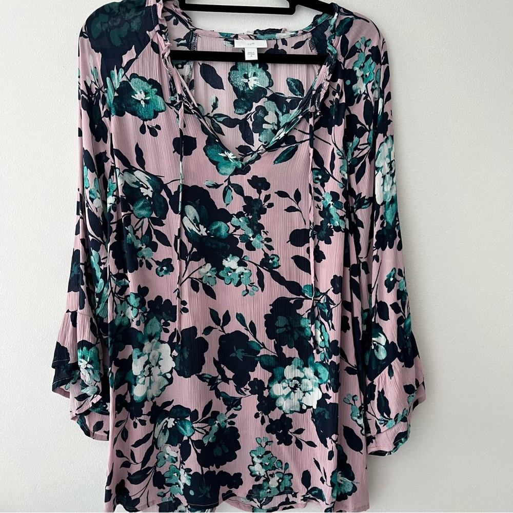 J.Jill floral blouse